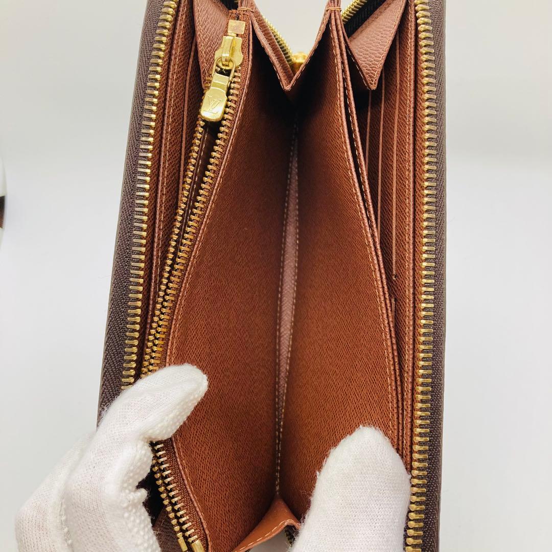 美品 ICタグ ルイヴィトン モノグラム ジッピーウォレット 長財布 A777