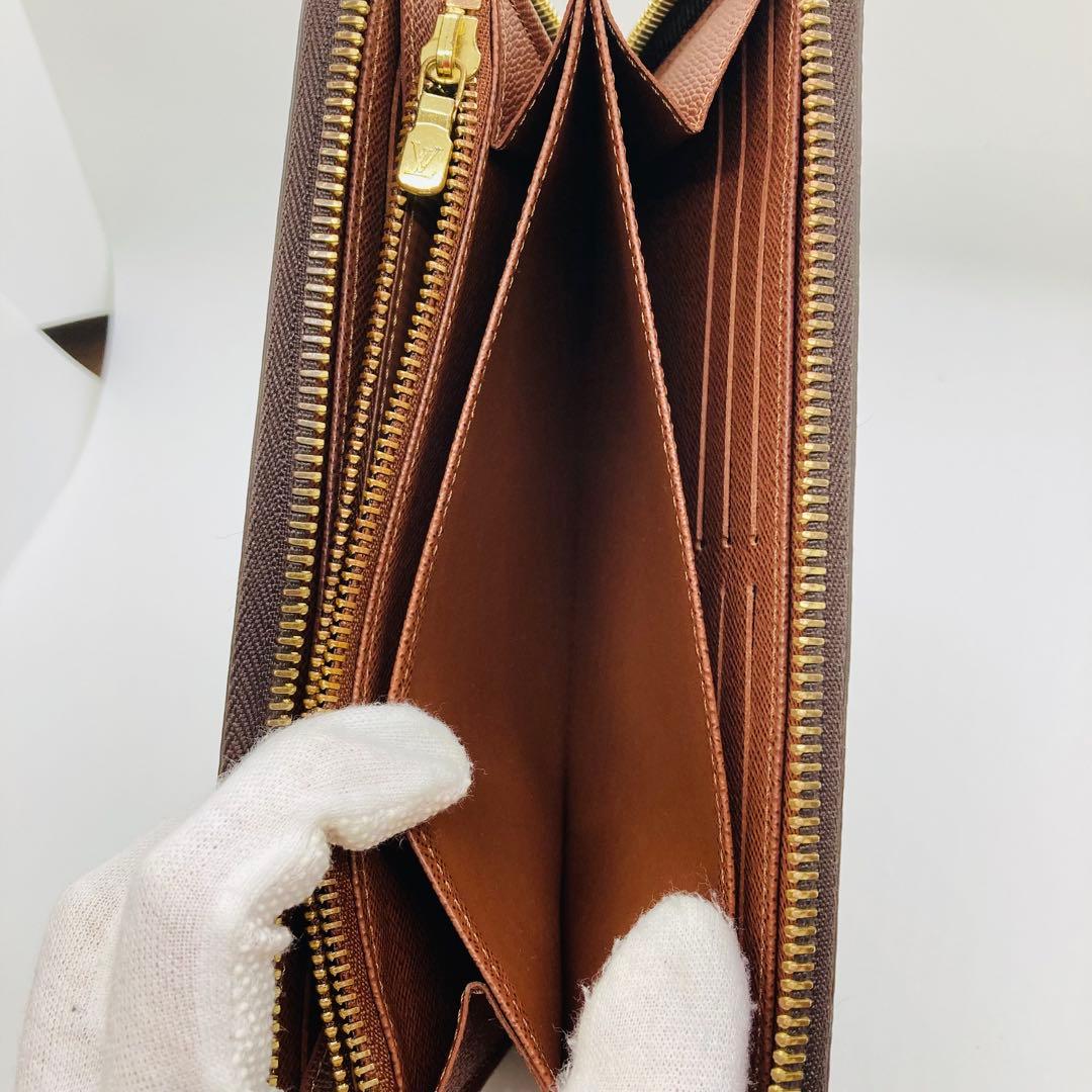 美品 ICタグ ルイヴィトン モノグラム ジッピーウォレット 長財布 A777