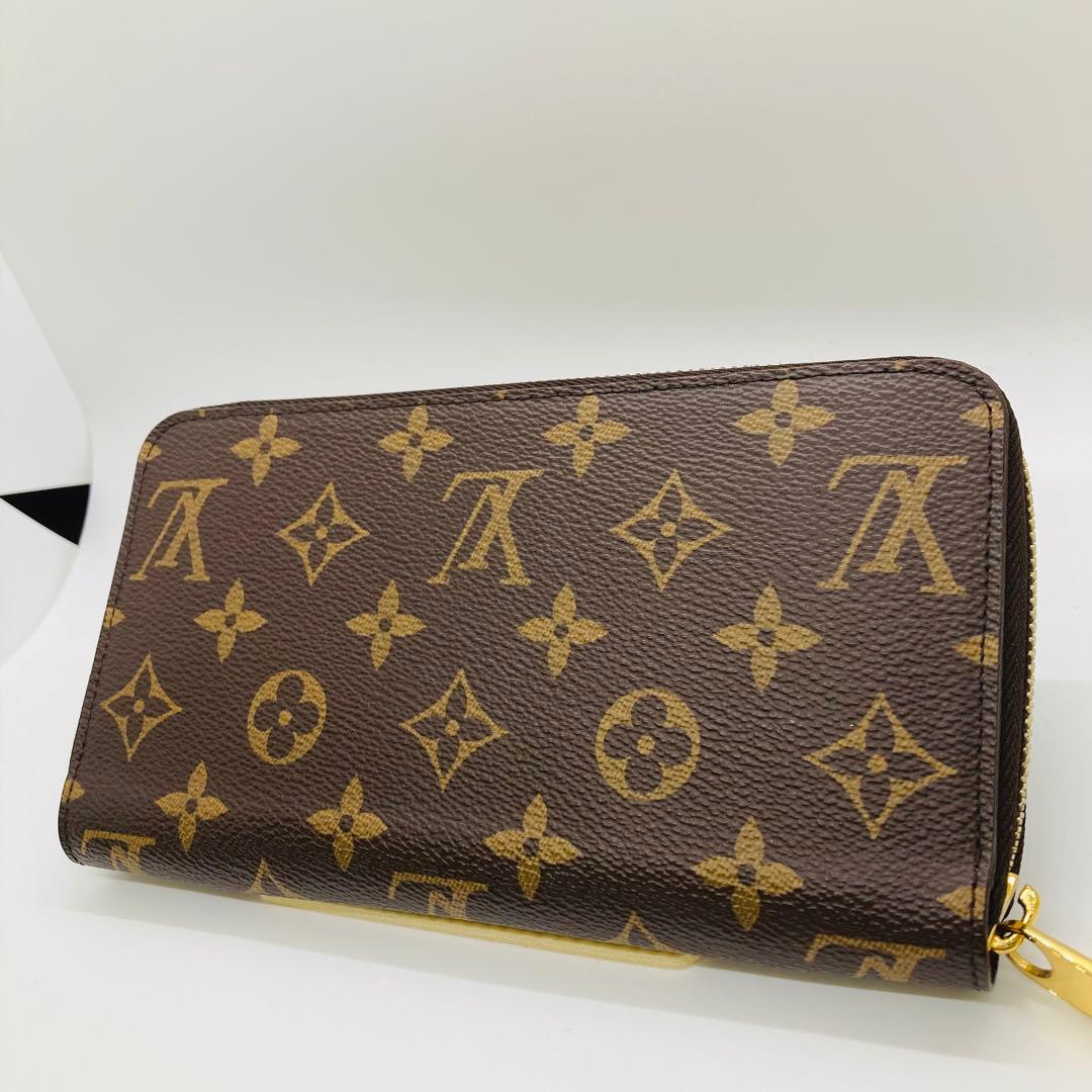 美品 ICタグ ルイヴィトン モノグラム ジッピーウォレット 長財布 A777