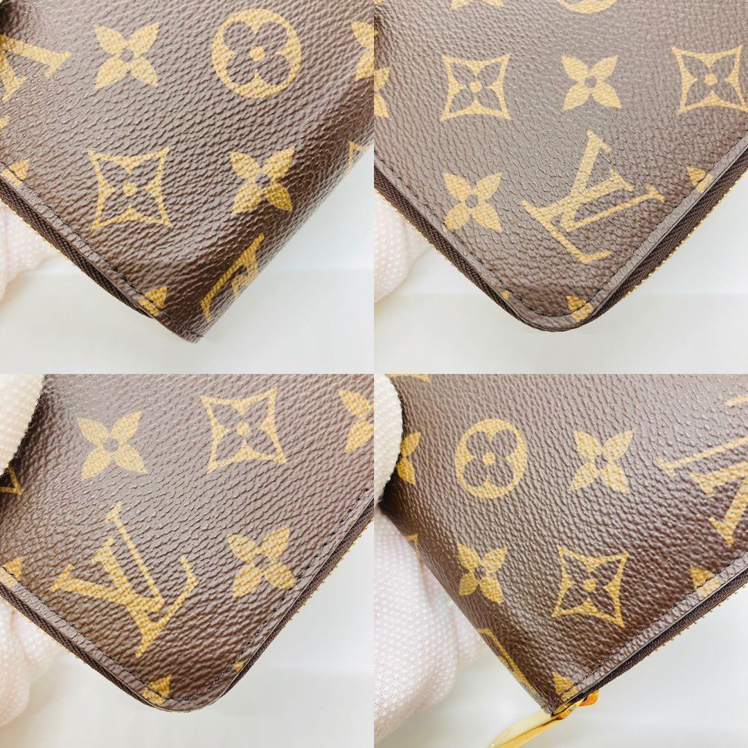 美品 ICタグ ルイヴィトン モノグラム ジッピーウォレット 長財布 A777