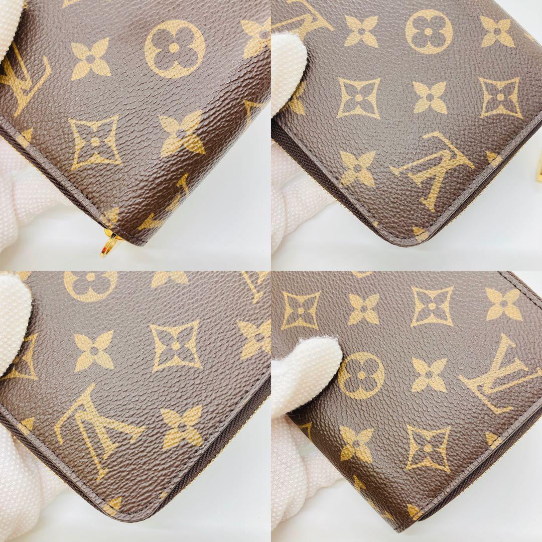 美品 ICタグ ルイヴィトン モノグラム ジッピーウォレット 長財布 A777