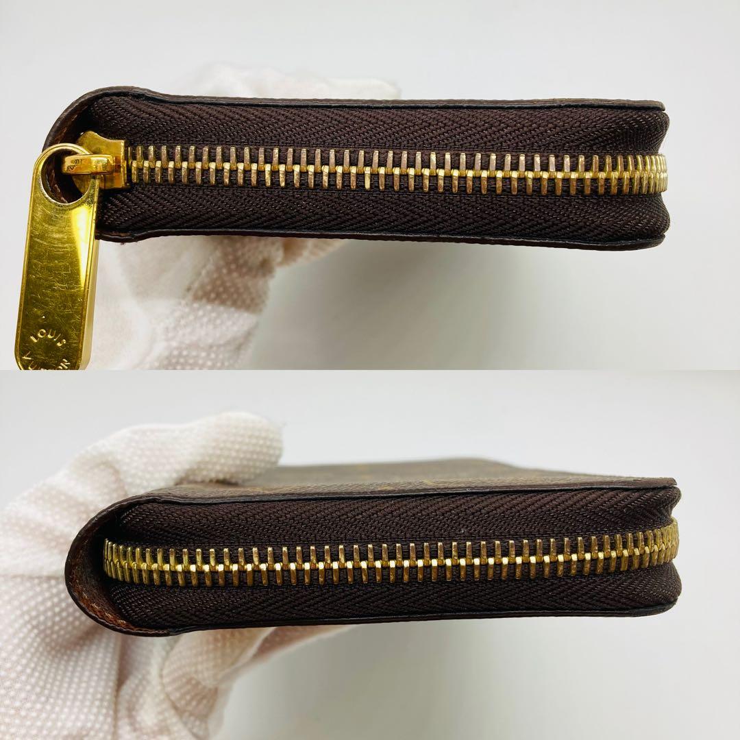 美品 ICタグ ルイヴィトン モノグラム ジッピーウォレット 長財布 A777