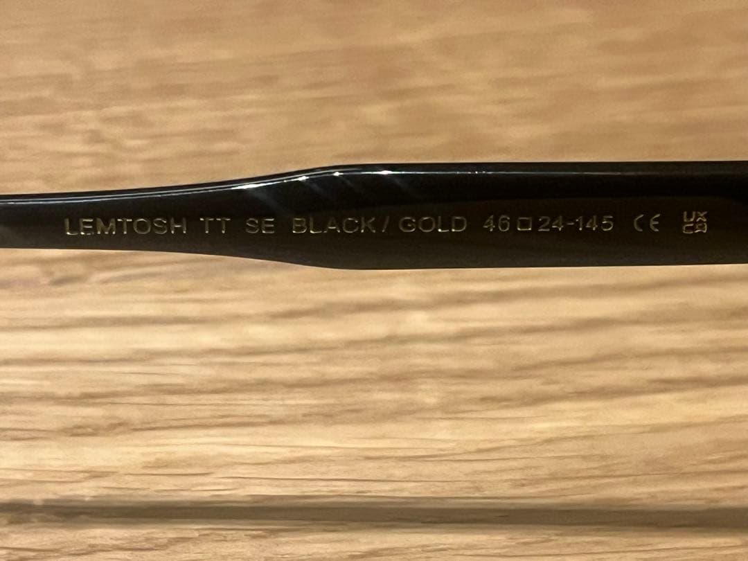 【試着のみ】モスコット レムトッシュ チタンテンプルスペシャルエディション 46