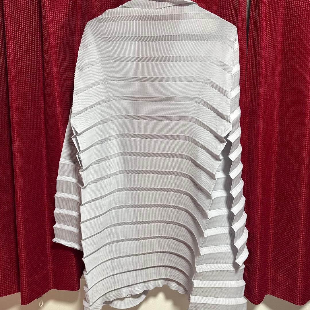 イッセイミヤケ ロングカーディガン