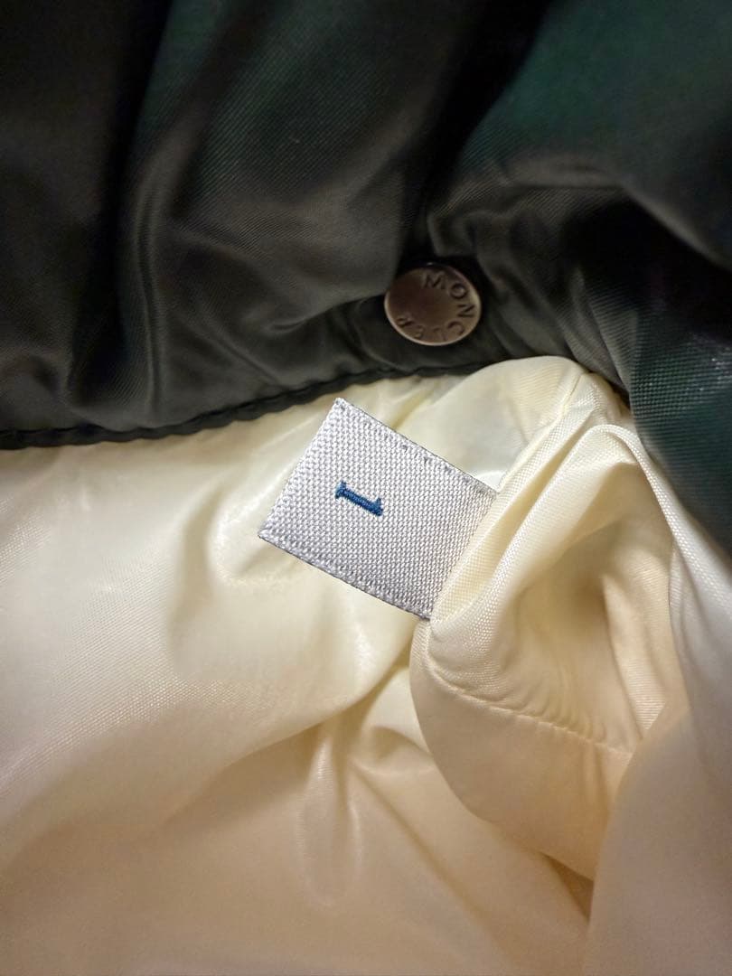 Moncler ブランソン ダウンジャケット サイズ1 S M グリーン カーキ