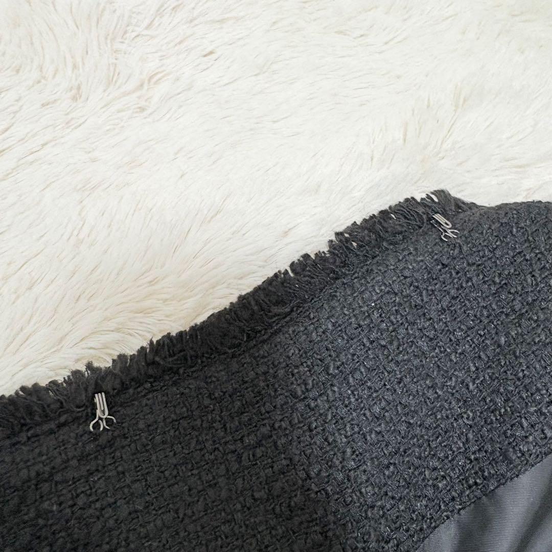 22AW✨ジャーナルスタンダード　ツイードジャケット　ノーカラージャケット