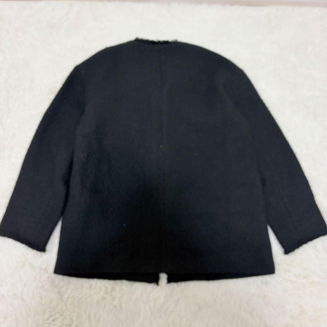 22AW✨ジャーナルスタンダード　ツイードジャケット　ノーカラージャケット