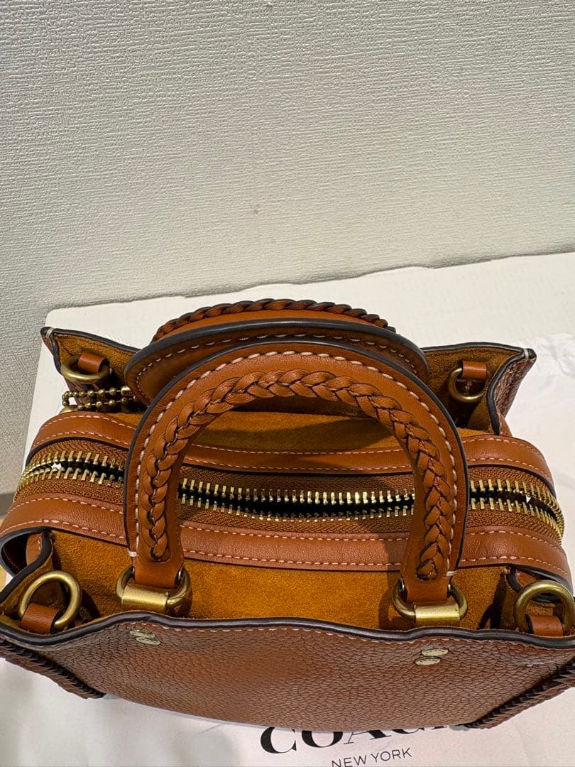 COACH ローグ　ハンドバッグ　美品