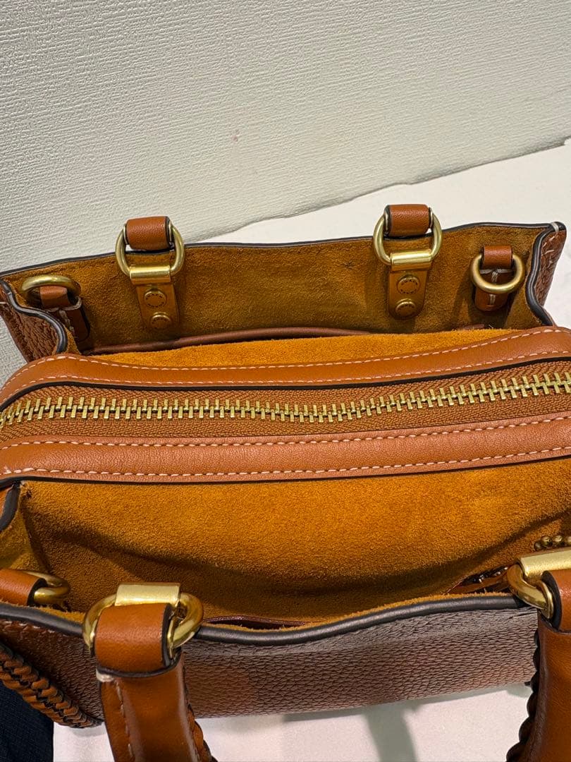 COACH ローグ　ハンドバッグ　美品