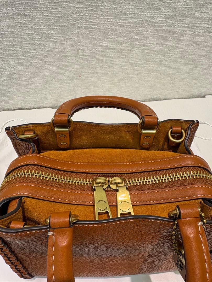 COACH ローグ　ハンドバッグ　美品