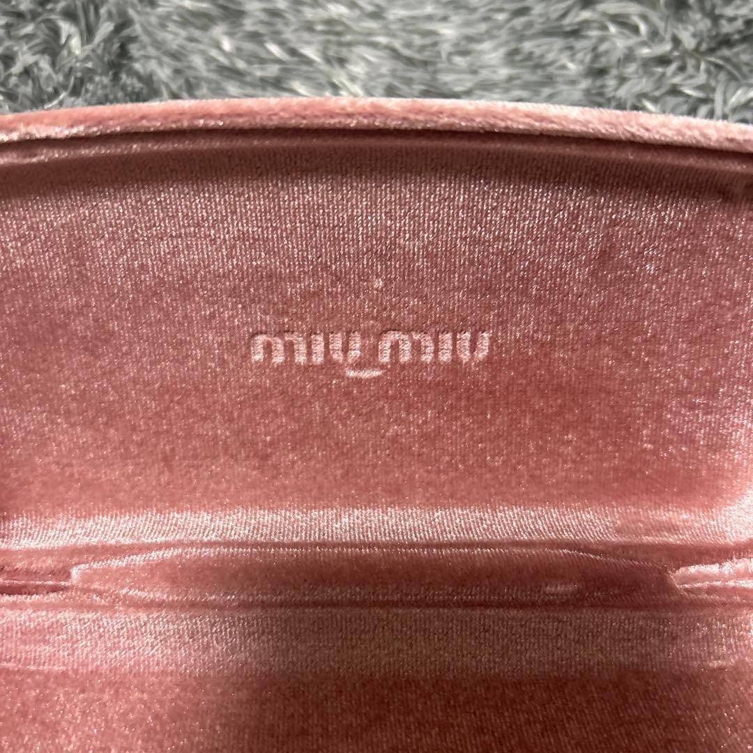 miu miu ピンク ハートサングラス