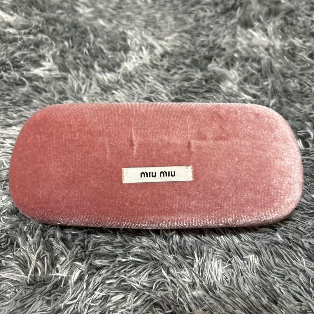 miu miu ピンク ハートサングラス