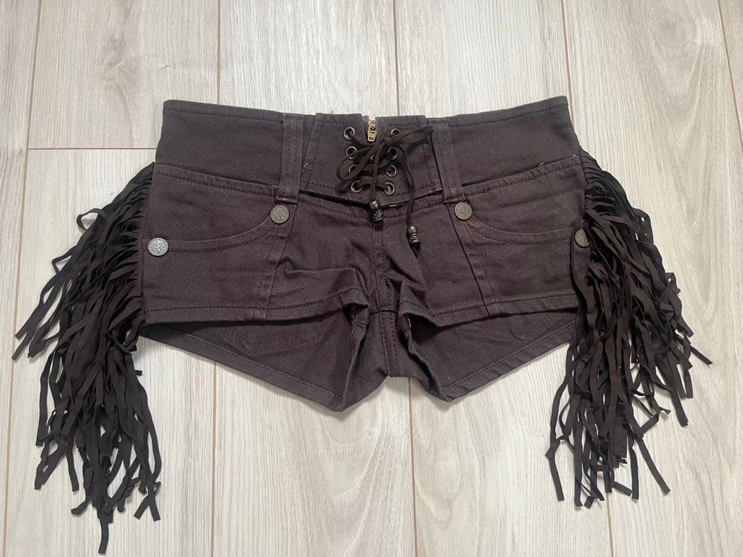d.i.a. フリンジショートパンツ