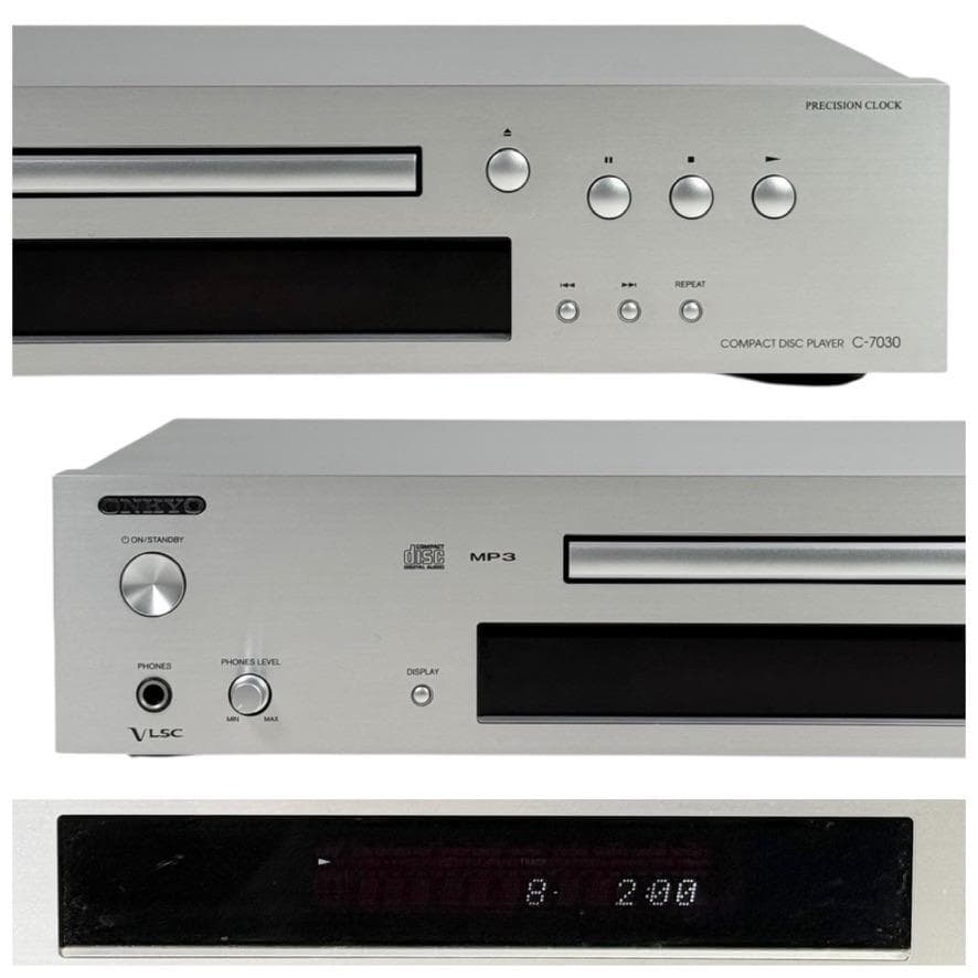 ◆優良美品・動作確認済◆ONKYO CDプレーヤー C-7030(S)