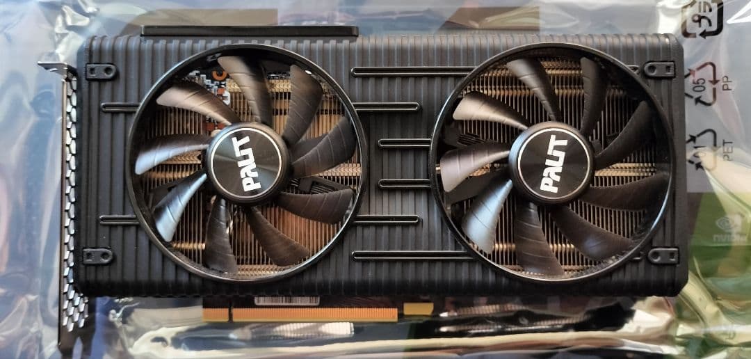 グラフィックボード・グラボ・ビデオカード PALIT Dual RTX3050 8GB