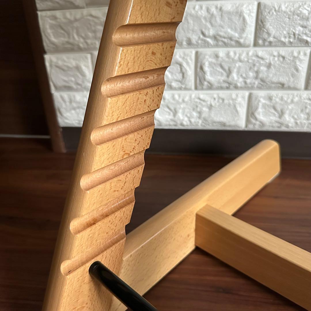 美品 ストッケ トリップトラップ ナチュラル シリアル3 ベビーセット ピンク