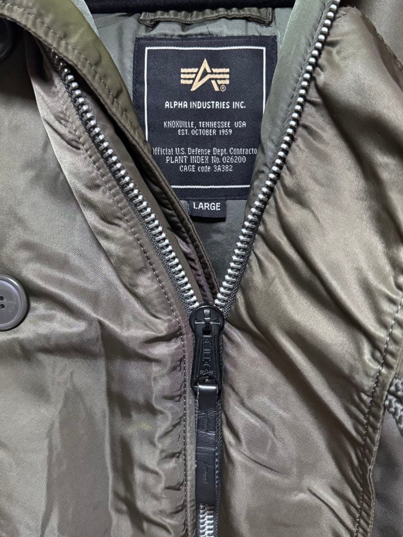 【美品】アルファインダストリーズ N3B モッズコート ミリタリージャケット