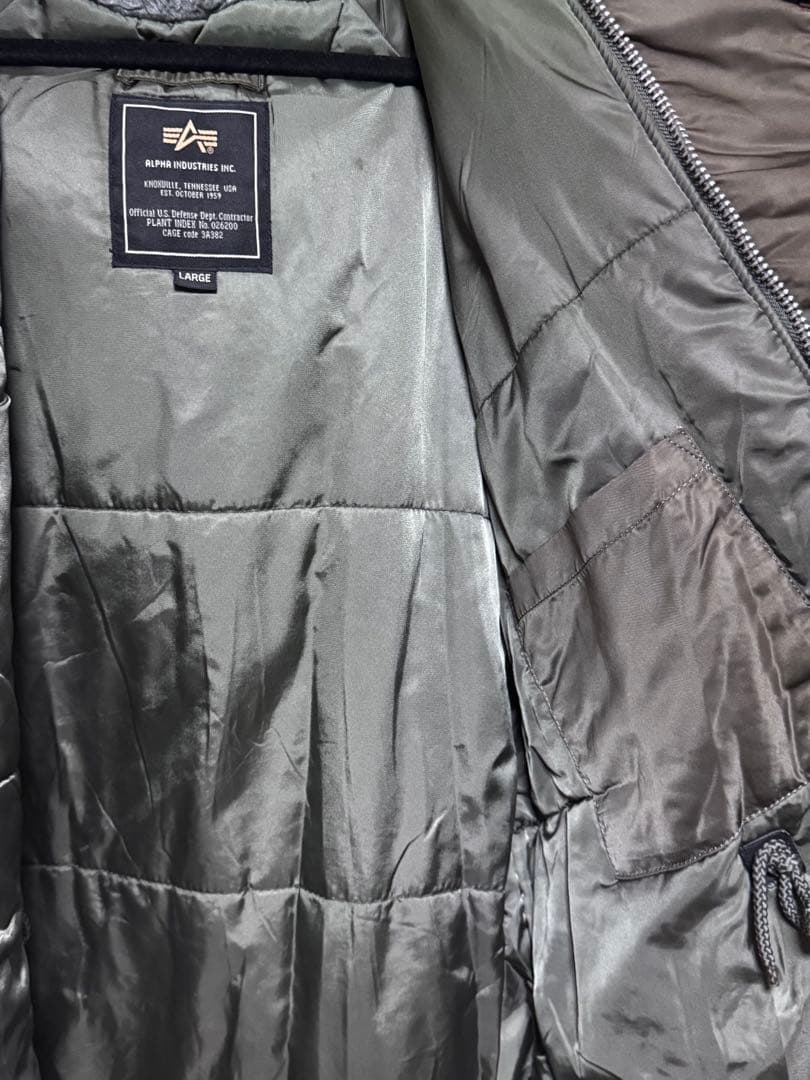 【美品】アルファインダストリーズ N3B モッズコート ミリタリージャケット
