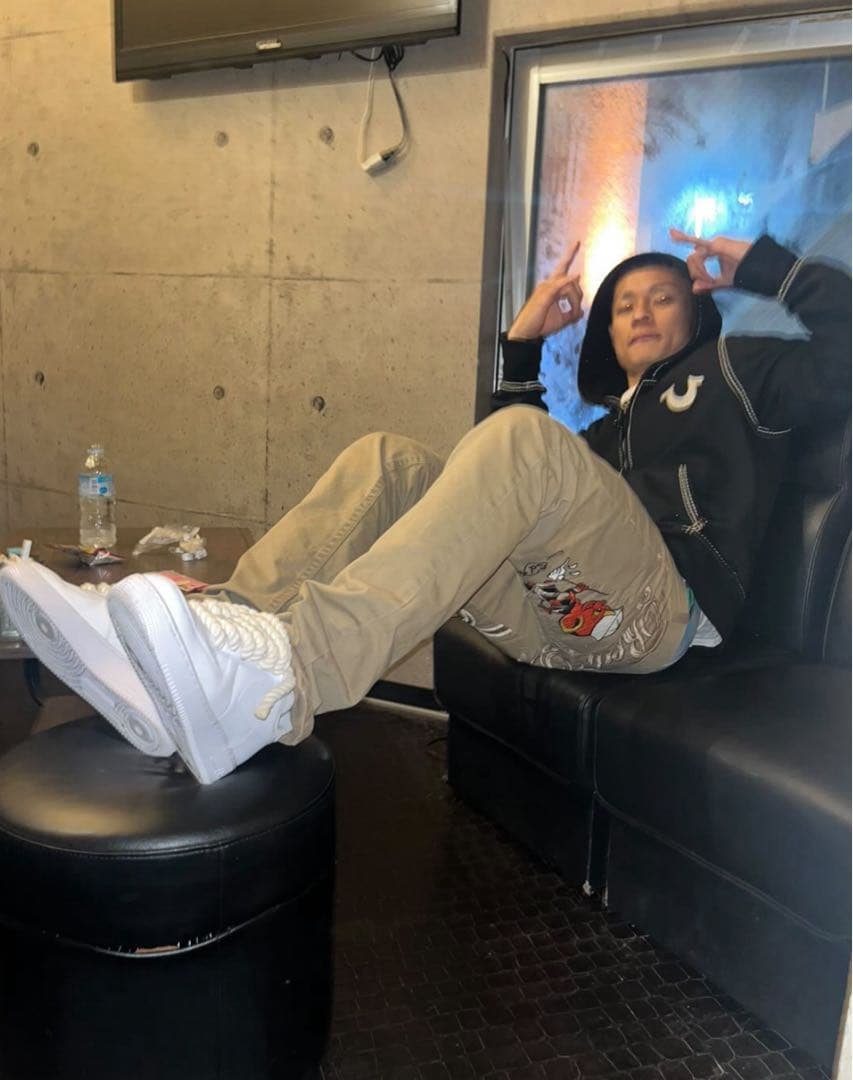 dab着用　レッドペッパー　エドハーディ