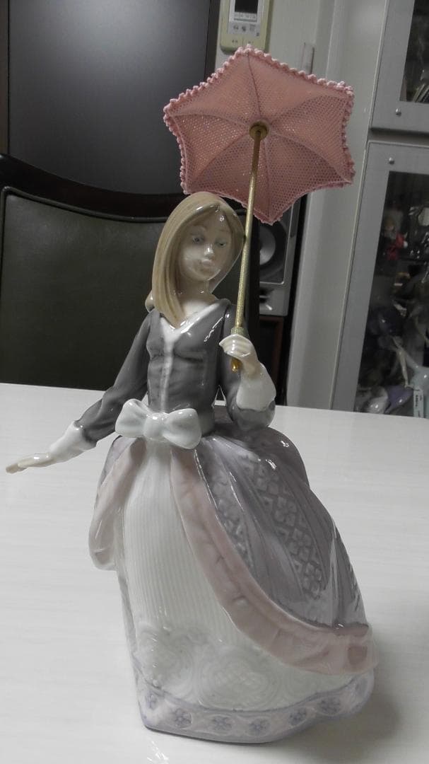 ヨシカネ　LLADRO　リヤドロ【パラソルの娘（アンジェラ）】　Ｌ345