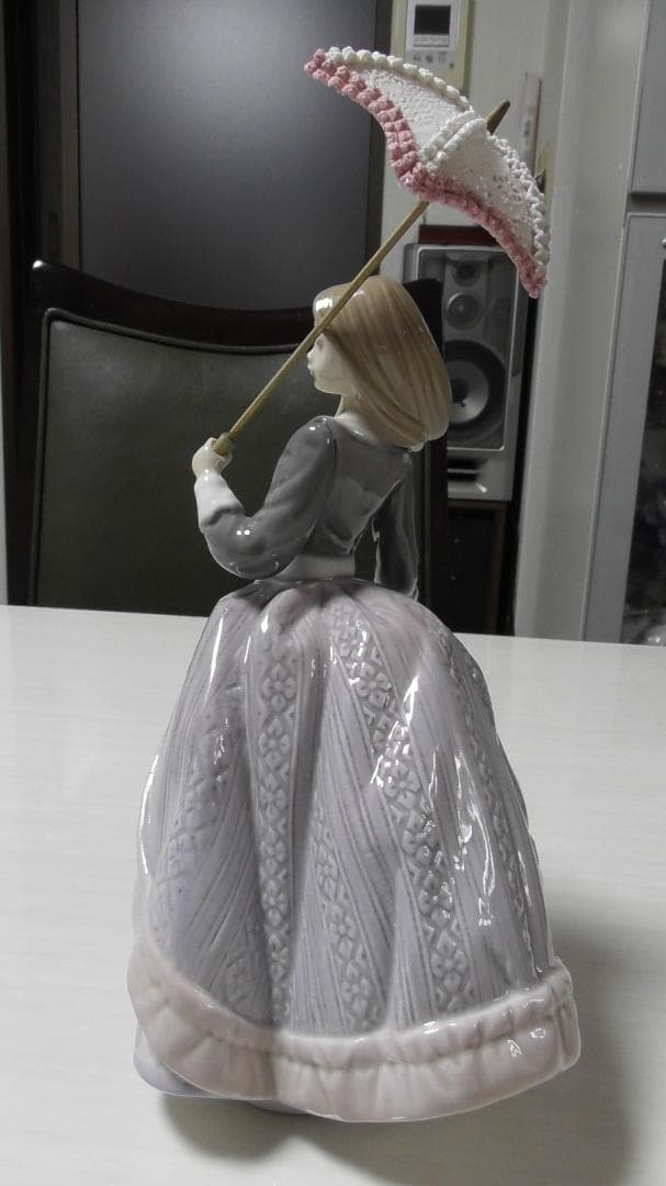 ヨシカネ　LLADRO　リヤドロ【パラソルの娘（アンジェラ）】　Ｌ345