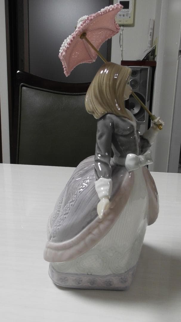 ヨシカネ　LLADRO　リヤドロ【パラソルの娘（アンジェラ）】　Ｌ345