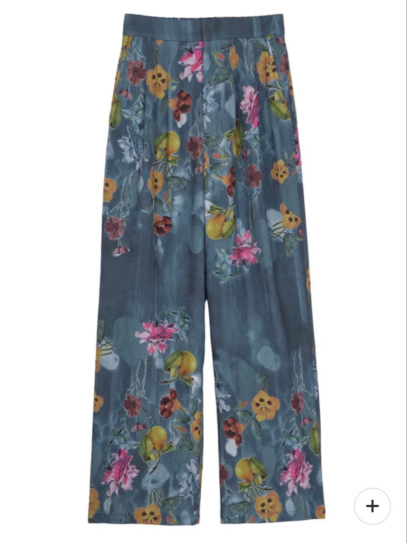 パンツ UND GRACE JACQUARD PRINT PANTS