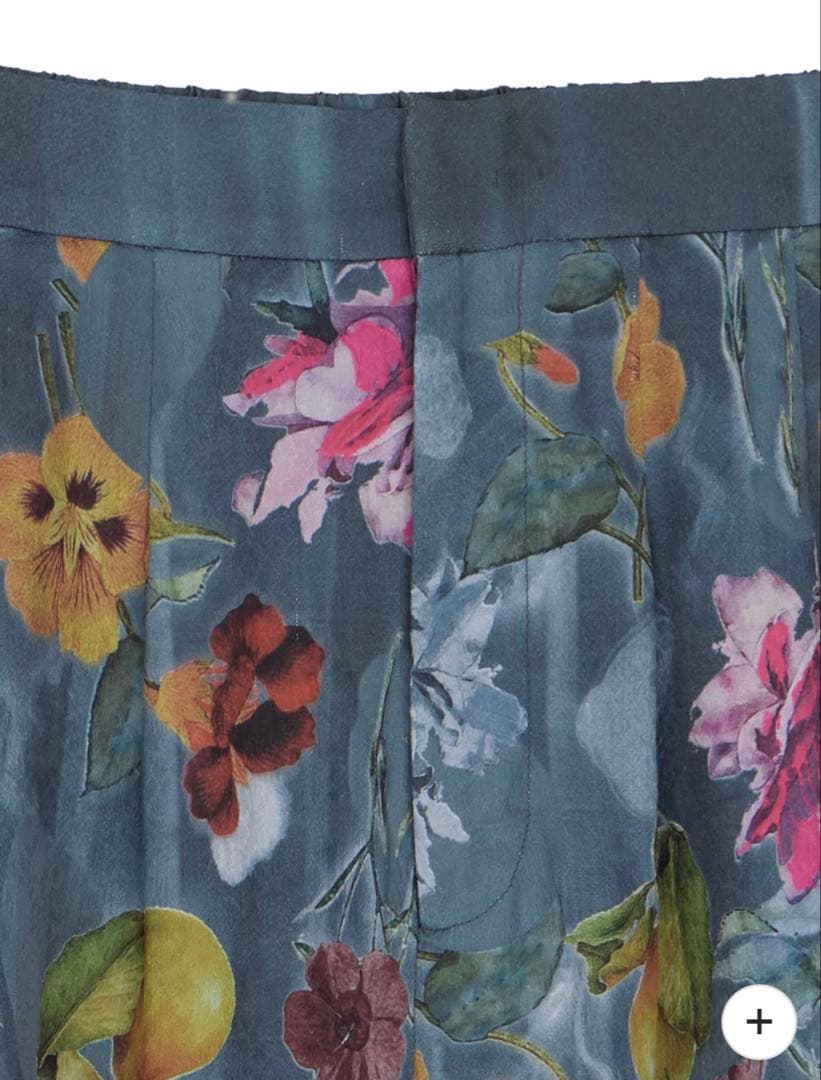 パンツ UND GRACE JACQUARD PRINT PANTS