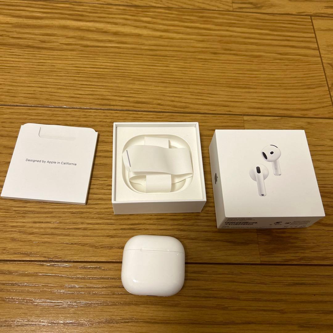 AirPods4 アクティブノイズキャンセリングホワイト 本体