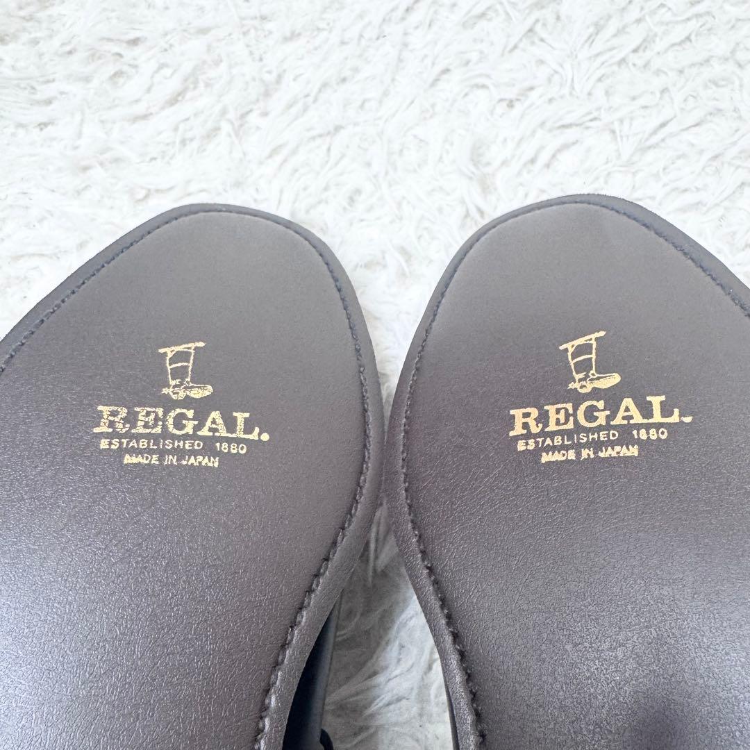 【新品未使用】リーガル 革靴 ストレートチップ JX84 25.0 ブラック