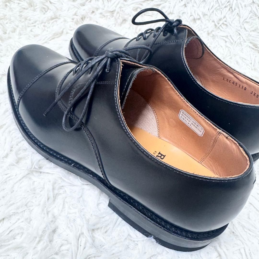 【新品未使用】リーガル 革靴 ストレートチップ JX84 25.0 ブラック