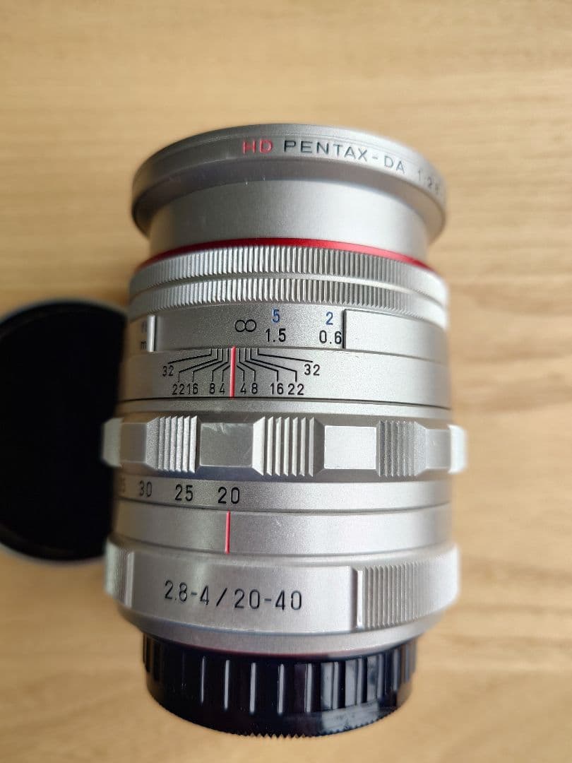 PENTAX DA 20-40mm ED Limited DC WR　シルバー