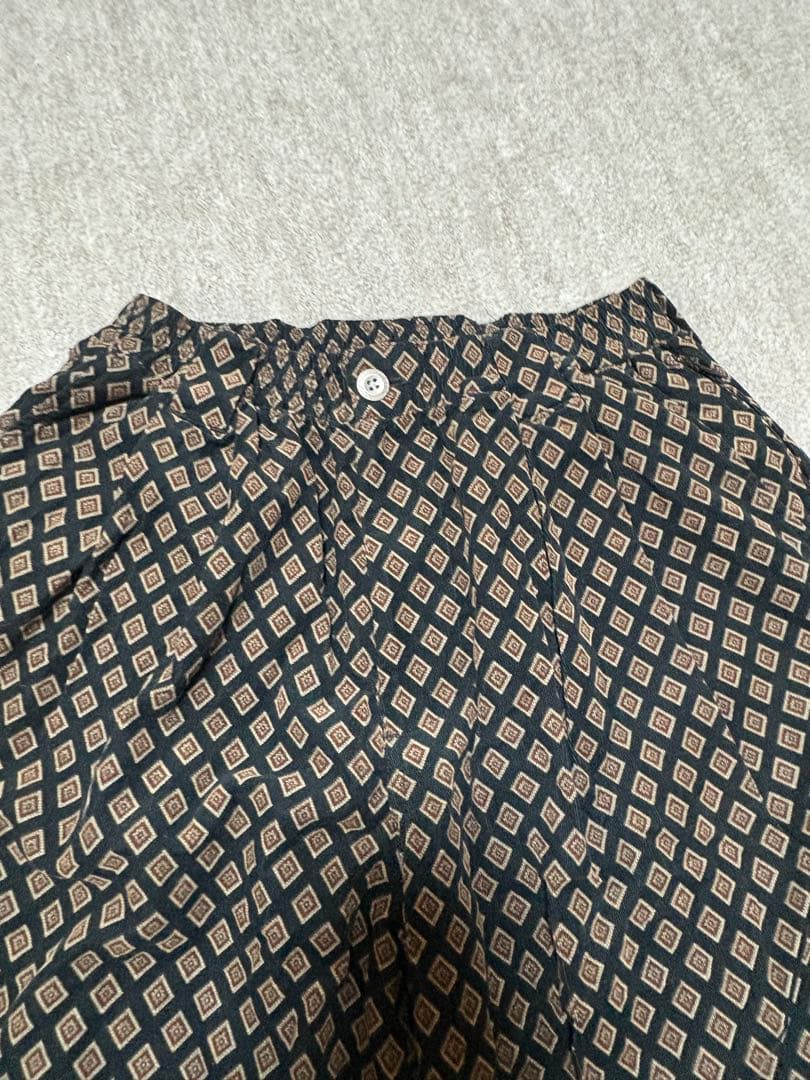 パンツ RHOMBUS CORDUROY BAGGY SLACKS