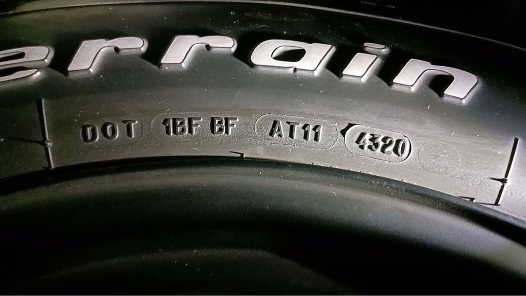 BFGoodrich All-Terrain T/A 17インチタイヤ4本セット