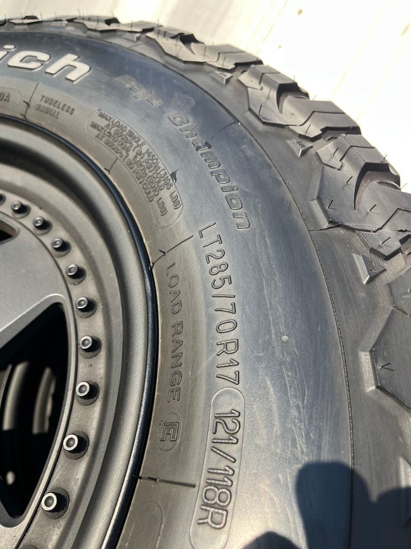 BFGoodrich All-Terrain T/A 17インチタイヤ4本セット