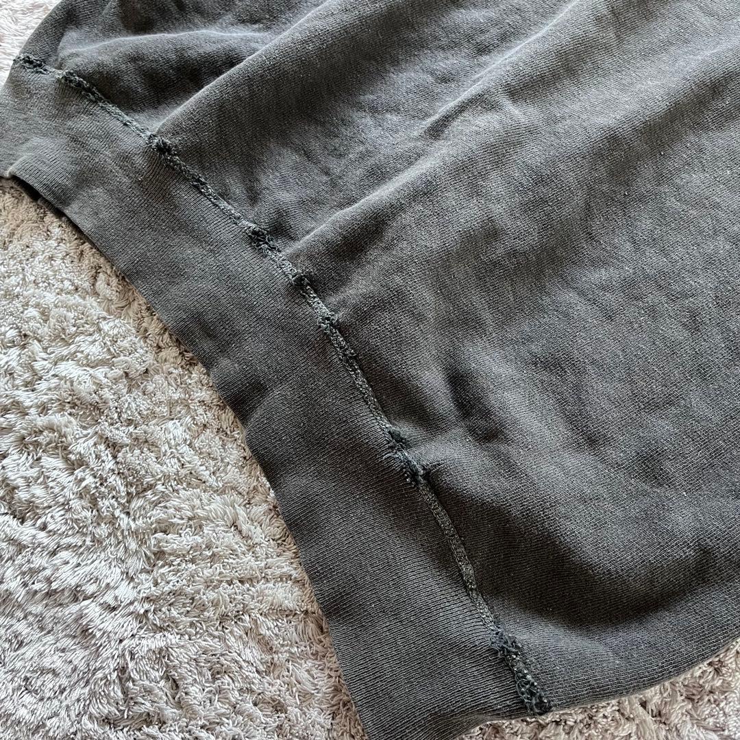 60s vintage sweat ブラック　グッドプリント　半袖スウェット