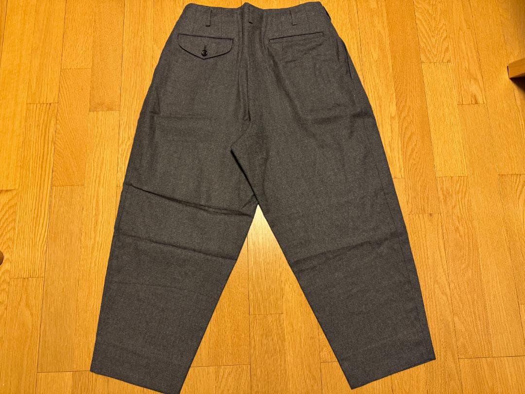 COMME des GARCONS HOMME PLUS 2タック ウールパンツ