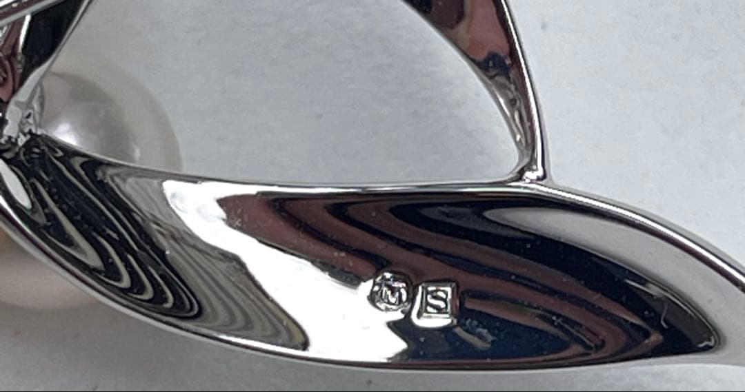 Namii  MIKIMOTO ミキモト アコヤ真珠ブローチ シルバー