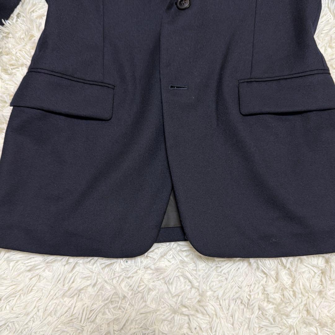 トゥモローランド　セットアップ　ビジネススーツ　ネイビー　紺　上下　メンズ