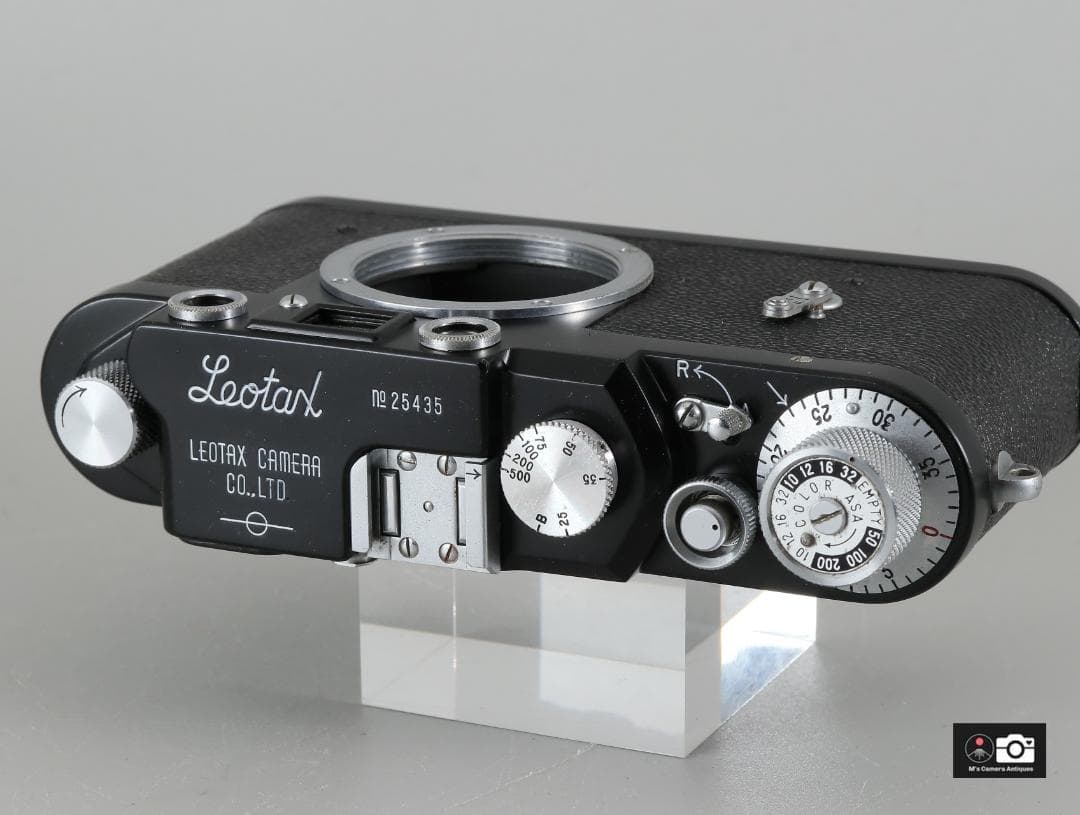 実用美品 Leotax K ブラック シャッター調整済 距離計OK