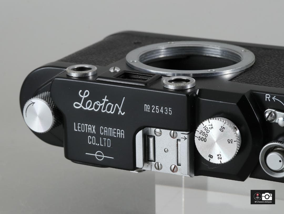 実用美品 Leotax K ブラック シャッター調整済 距離計OK
