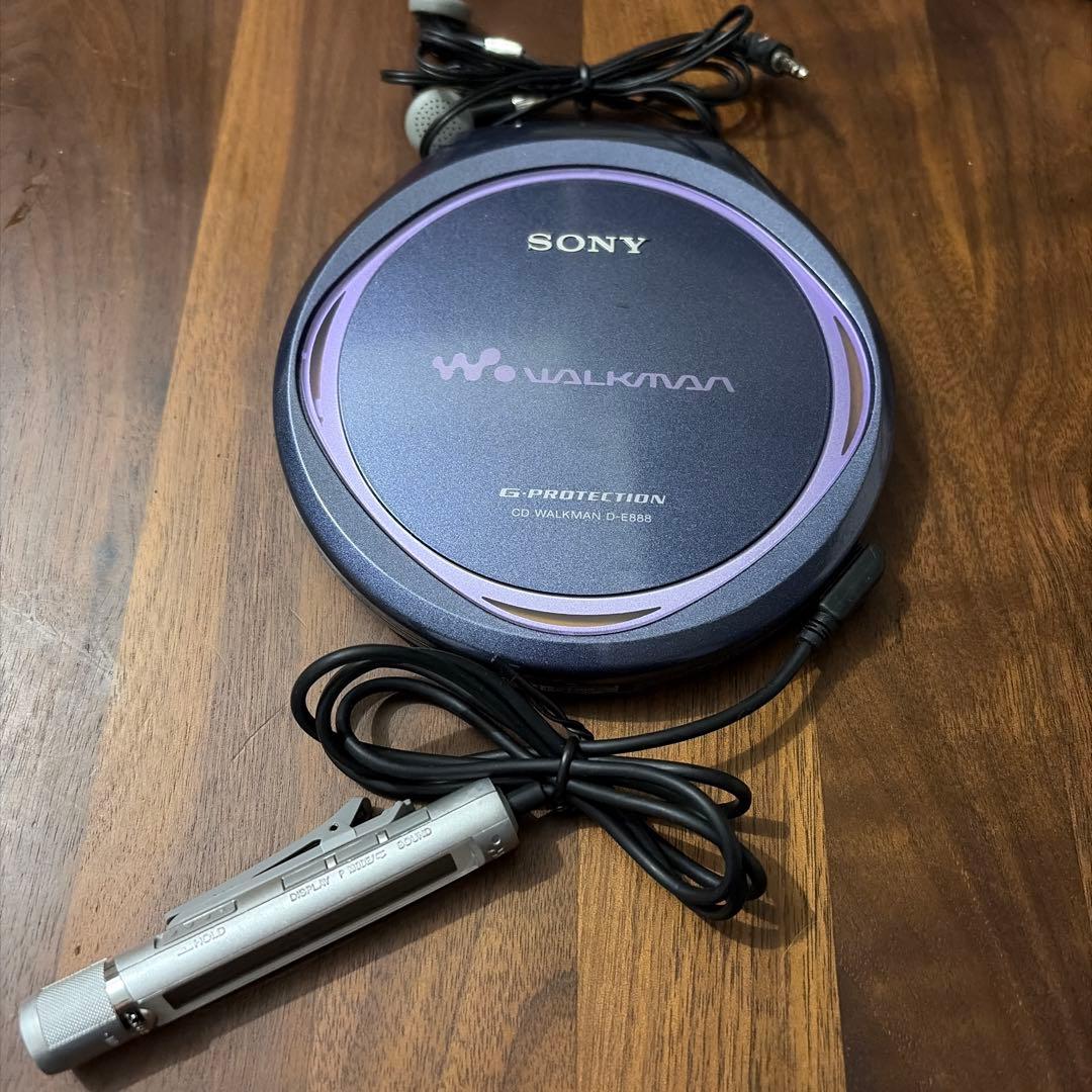 SONY CDウォークマン D-E888 動作品