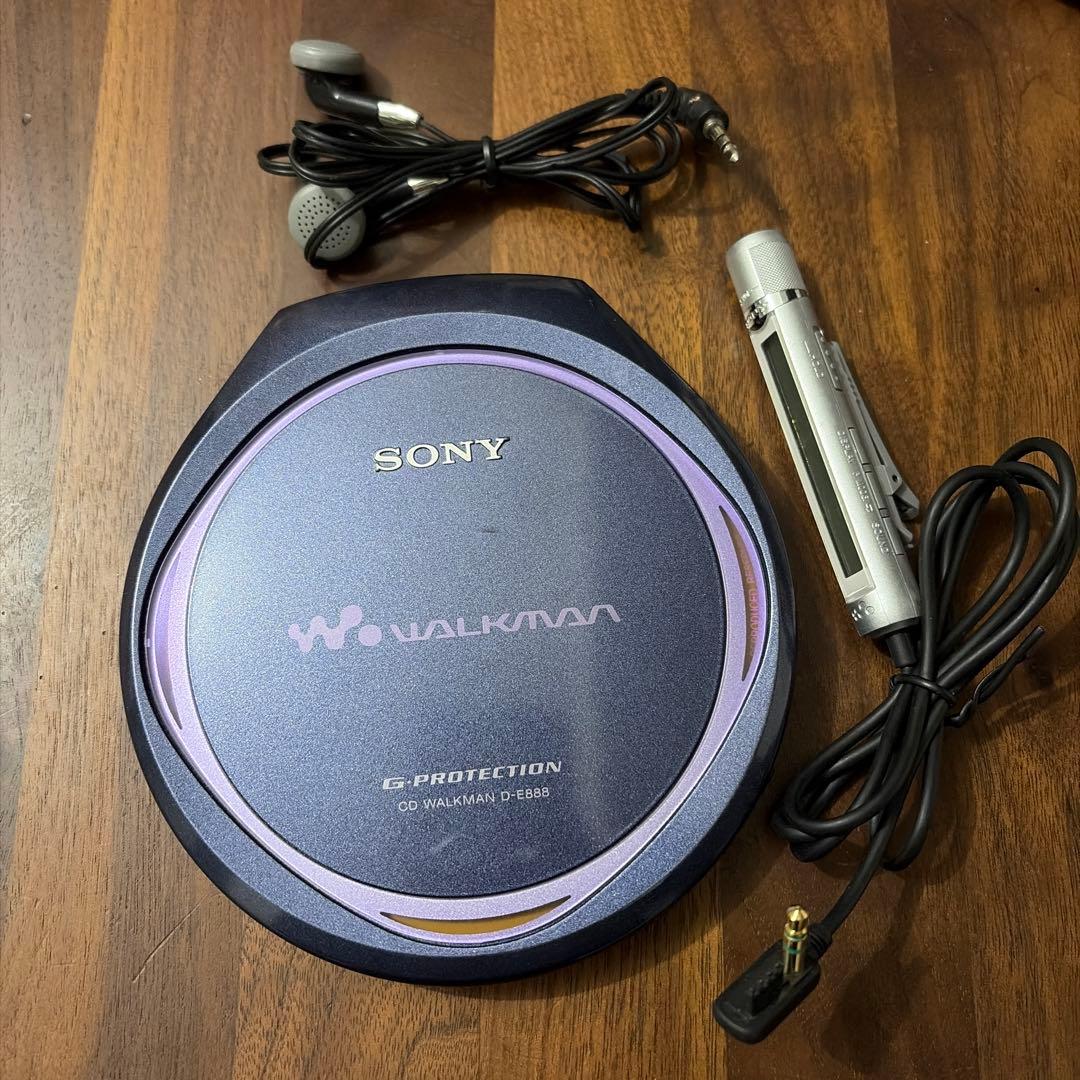 SONY CDウォークマン D-E888 動作品