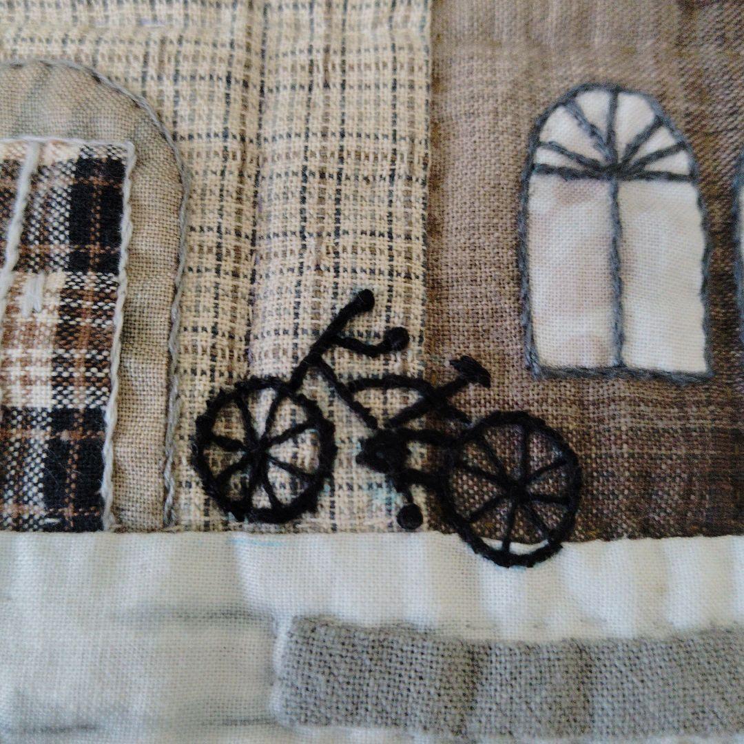 ハウスのパッチワークタペストリー 【74】 ミステリーキルト④