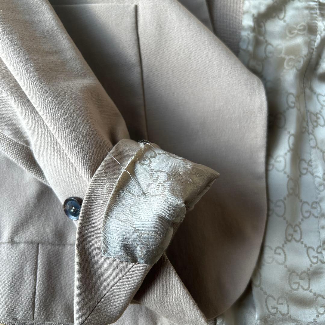 Gucci ベージュ テーラードジャケット イタリア製