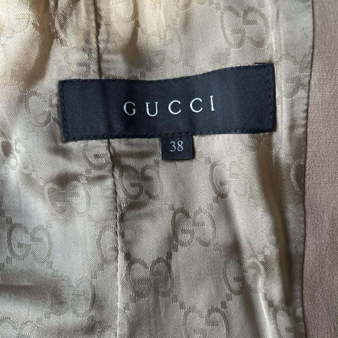 Gucci ベージュ テーラードジャケット イタリア製
