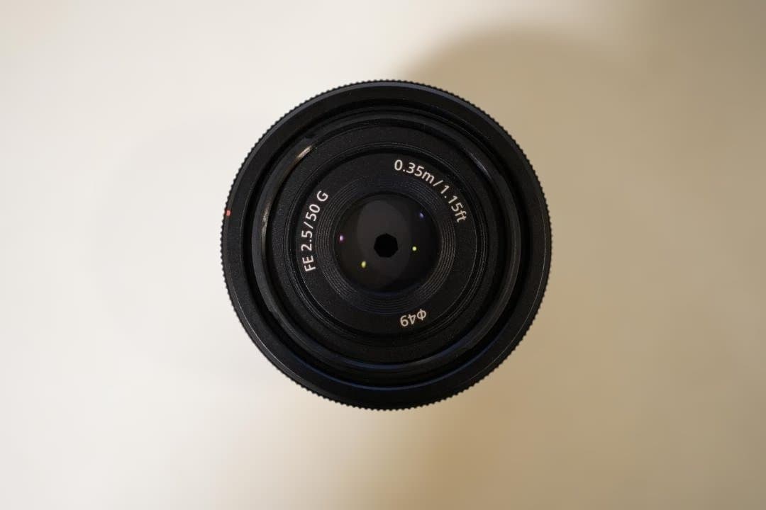 カメラレンズ　SONY SEL50F25G