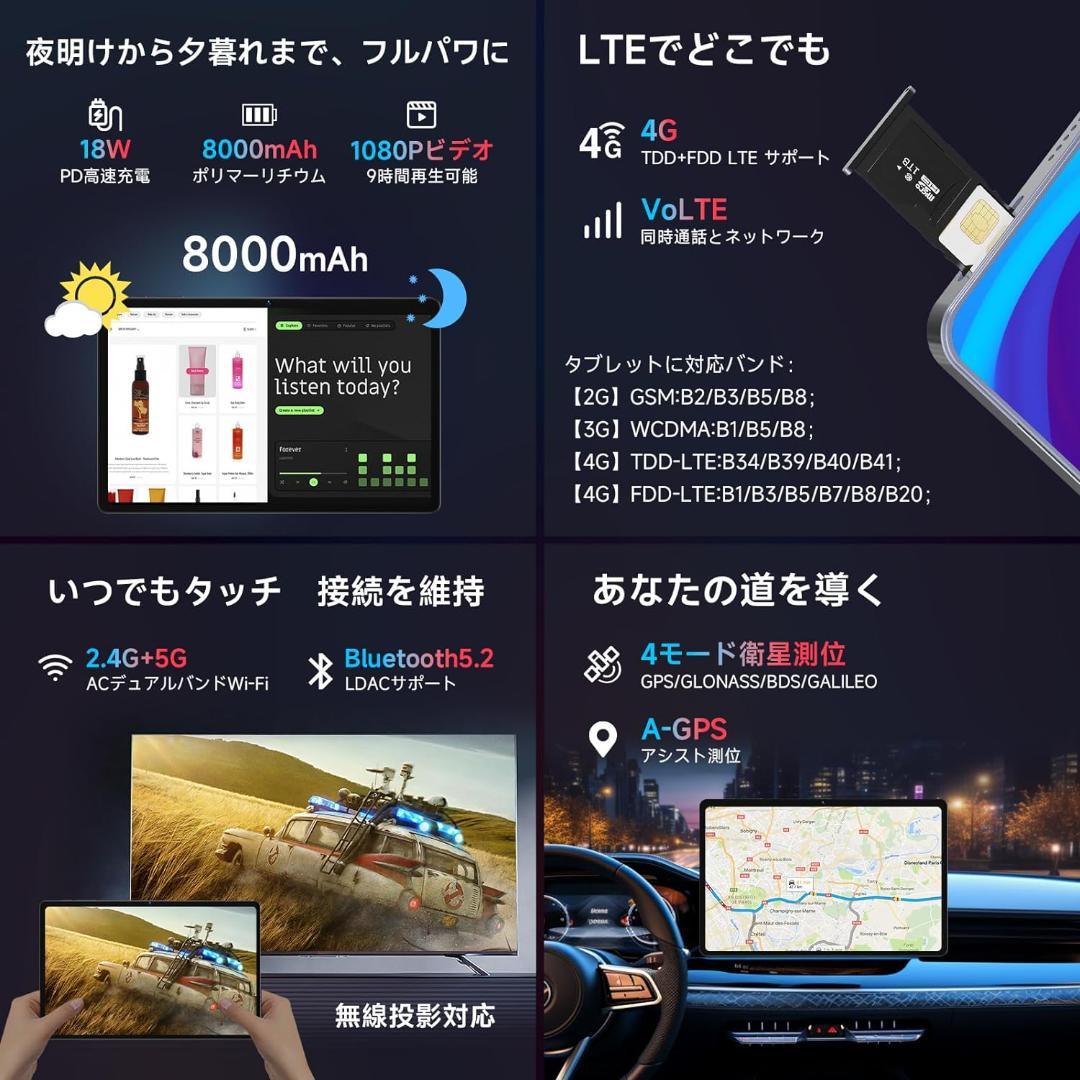 ✨美品✨11インチタブレット✨BMAX♡I11 Power 専用保護フィルム付属