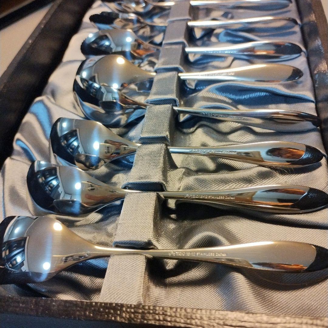 ✨️未使用✨️ TRIO BRAND 18-12 ボレロ カトラリー 41本入