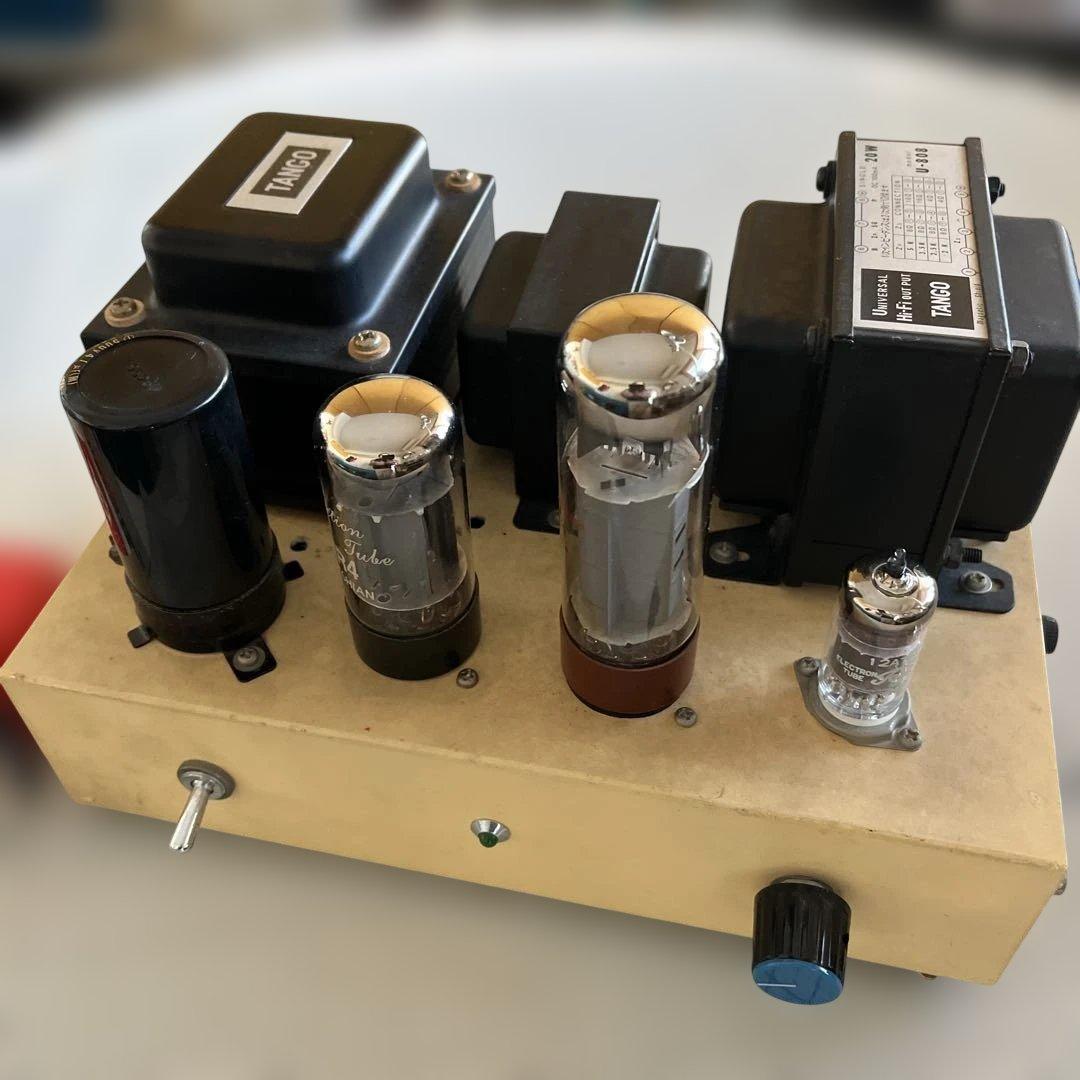 真空管EL34/6CA7 モノラルパワーアンプ　自作